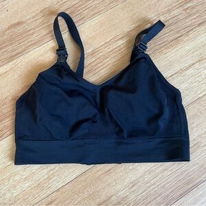 Isabel Maternity Nursing Bra Womens Small Hands-Free Pumping Maternity Black